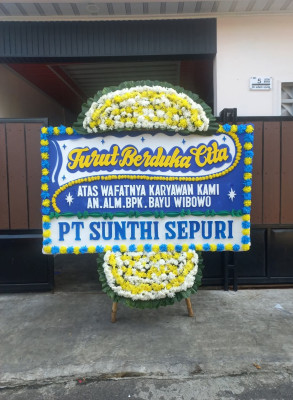 Papan Bunga Duka di Fena Fafan